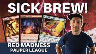 BRAND NEW DECK! Red Tron's creator Floyza is back with new Mono Red Madness in MTG Pauper