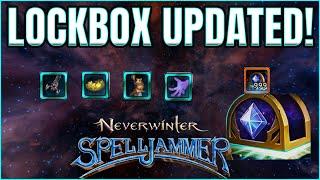 Astral Lockbox UPDATED NEW Rewards Sell Open or Save Tarmalune Discount UPCOMING - Neverwinter M27