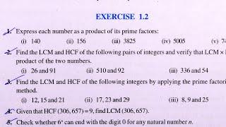 10 th (NCERT) Math-REAL NUMBERS CHAPTER-1 EXERCISE-1.2 (Solutions) | Pathshala (Hindi)