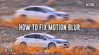 Eliminate Motion Blur From Your Videos | In Camera Solution