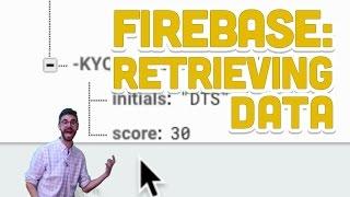 9.3: Firebase: Retrieving Data - Programming with Text
