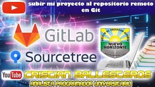 subir mi proyecto a un repositorio remoto en GIT