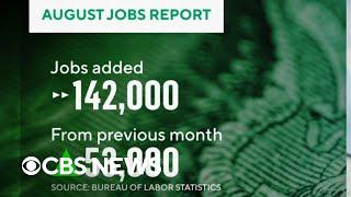 August jobs report falls short of expectations