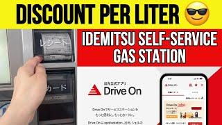 How to Get Discount from Apollo Idemitsu Self-Service Gas Station Using Drive on App