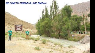 Camping village  Simiganj, Fann mountains, Tajikistan, Central Asia