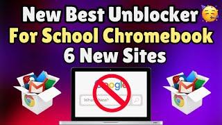 100% WORKING Best Unblocker For SCHOOL Chromebook (2024) || NEW Best WORKING Proxy For SCHOOL (2024)