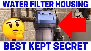 The Best Water Filter Housing - Fast & Easy Filter Replacement!