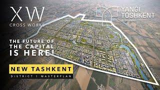 Cross Works - New Tashkent Masterplan, District 1, Uzbekistan