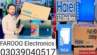 Haier LED TV miracast screen  test for all haier LED tv  SMART LED TV to WiFi Network.   03039040517