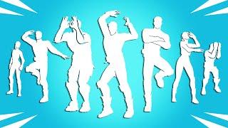 All Fortnite TikTok Dances & Emotes! ( Say So, Out West, Renegade, Espresso)