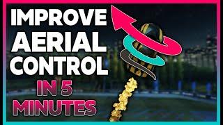 IMPROVE Aerial Control In 5 MINUTES! | Rocket League Aerial Car Control