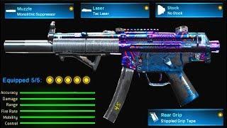 BEST MP5 CLASS SETUP in MODERN WARFARE SEARCH AND DESTROY! BEST MP5 CLASS SETUP in COD MW (MP5 SnD)