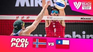 Mol, A./Sørum, C. vs. Grimalt M./Grimalt E. - Pool Play Highlights | Vienna 2024 #BeachProTour