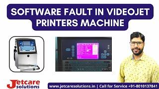 Software fault in videojet printes machine complete step by step in hindi 8010137841