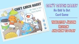 How to play The Odd 1s Out Can't Catch Harry Board Game