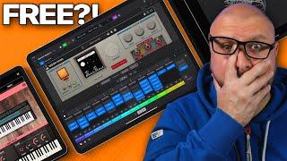 I found 3 powerful FREE music production apps for your iPad/iPhone