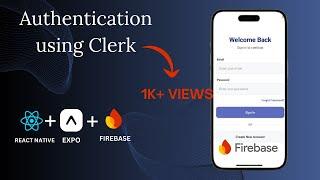 Super Easy React Native AUTHENTICATION with Firebase 