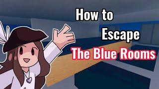 Tips and Tricks- How to Escape the Blue Rooms in Flee the Facility!