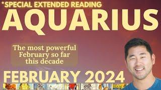 Aquarius - YOUR MOST IMPORTANT MONTH OF 2024 HAS ARRIVED!  Tarot Horoscope ️