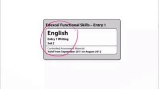 English FSE1 Writing exam tutorial