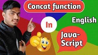 merging of arrays with concat function in javascript 2019 | javascript tutorial for beginners 2019