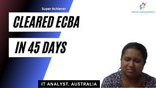Business Analysis Training: How to crack ECBA Exam in 45 days| ECBA Exam Preparation Strategy