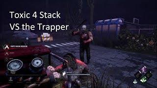 Toxic Four Stack vs Trapper with Three Bloody Party Streamers