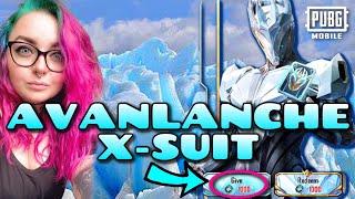 Avalanche X-SUIT opening AND GIVEAWAY!! | PUBG MOBILE