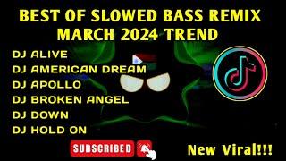 BEST OF SLOWED BASS REMIX MARCH 2024 TREND 