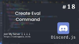 Create Eval Command Discord.js #18