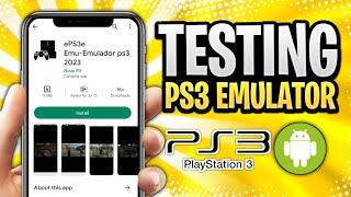 NEW  PS3 EMULATOR FOR ANDROID FROM PLAYSTORE - The Truth | ePS3e Review