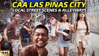 I Never Knew CAA Las Piñas City Was Like This! Rarely Seen Alleyways & Street Scenes [4K]