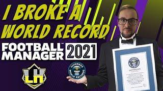 I BROKE A WORLD RECORD!! Football Manager 2021 - Fastest  hattrick!!