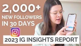 2023 Instagram Insights Report: What I'm looking at to GROW FASTER on my Instagram accounts!