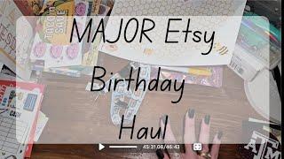 Etsy Birthday Haul | Happy Birthday to Me