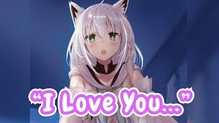 Fubuki Got Very Embarrassed After Saying "I Love You"【Hololive | Shirakami Fubuki】