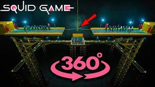 VR 360° Squid Game  -  Stick to the Team (4 series) / 360 Video4K