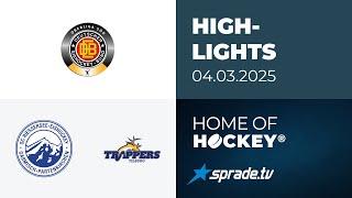 04.03.2025 - Highlights - SC Riessersee vs. Tilburg Trappers