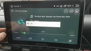 Joying Chinese android head unit background noise fault