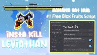 [Instant Kill Leviathan] Blox Fruits Script | OP Dual Flintlock - Ultimate Gun | Banana Cat Hub