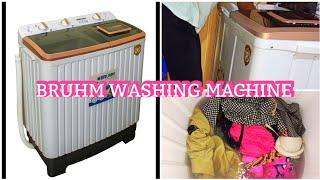 BRUHM TWIN TUB WASHING MACHINE UNBOXING|| Honest Review|| How to use|Prices included!!!