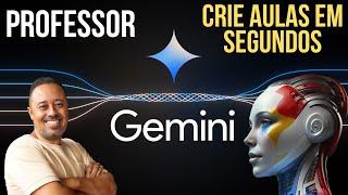 TUTORIAL COMPLETO: COMO USAR O GEMINI A NOVA INTELIGÊNCIA ARTIFICIAL DO GOOGLE - GUIA PASSO A PASSO