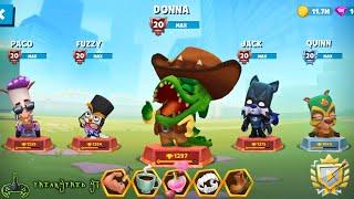 Donna Turns Invisible!!  #zooba #gameplay