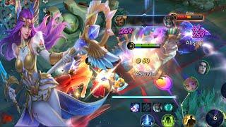 ODETTE VIRGO MELTING EVERYTHING - ODETTE VIRGO AGGRESSIVE GAMEPLAY - MOBILE LEGENDS