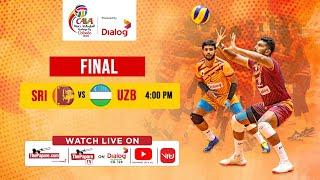 Sri Lanka vs Uzbekistan | CAVA Men’s Volleyball Challenge Cup 2023 - Final