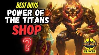 The Secret Best Buy: Power of the Titans Shop | Hero Wars Dominion Era