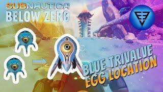 Blue Trivalve egg location Subnautica Below Zero