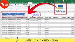 Tally to Excel Live Import with Refresh Button | Excel Power BI & Tally ODBC Connection@LearnWell