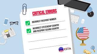 Minimize common ESTA application errors