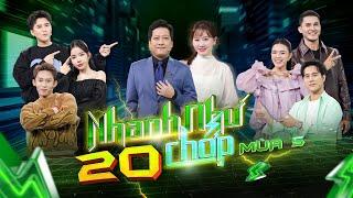 Nhanh Như Chớp Mùa 5 | Tập 20: Trường Giang thử thách LyLy diễn xuất, Will "hối hận" vì chọn Hari